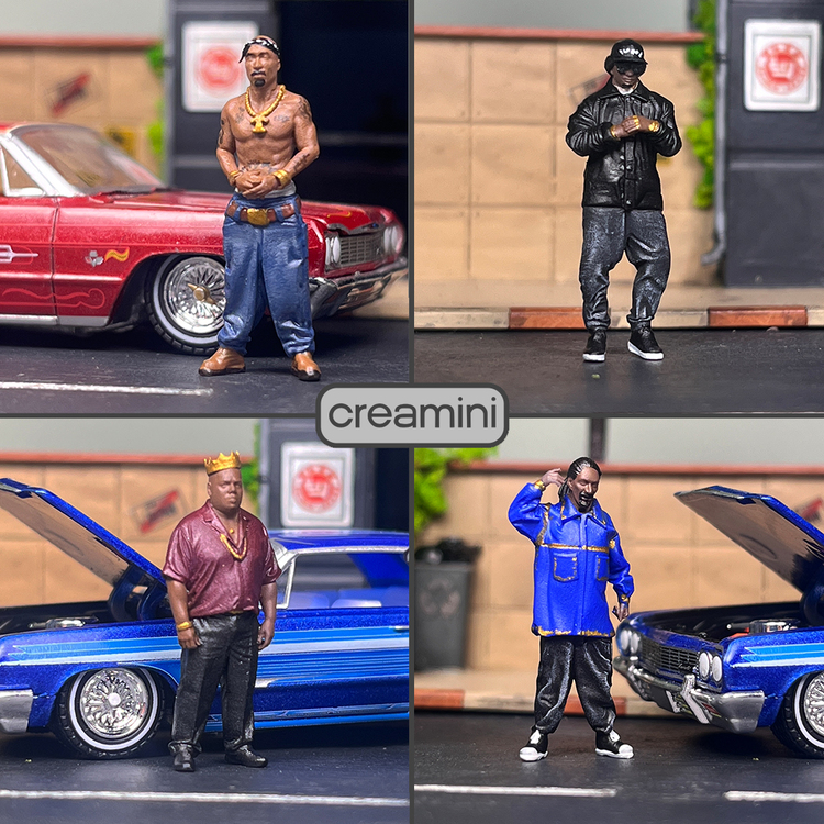 1:64 Rap Gods Figür Set 