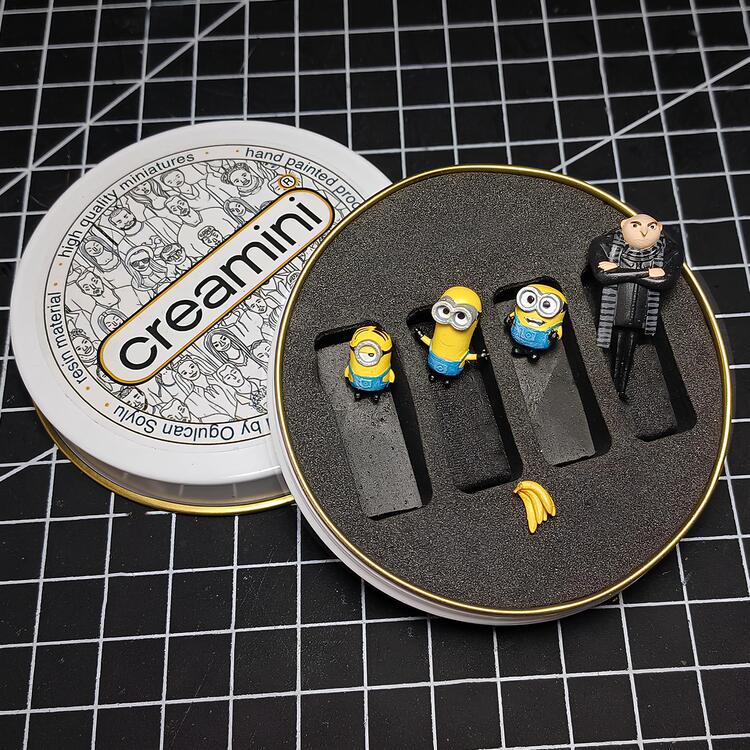 1:64 The Minions Figür Set 