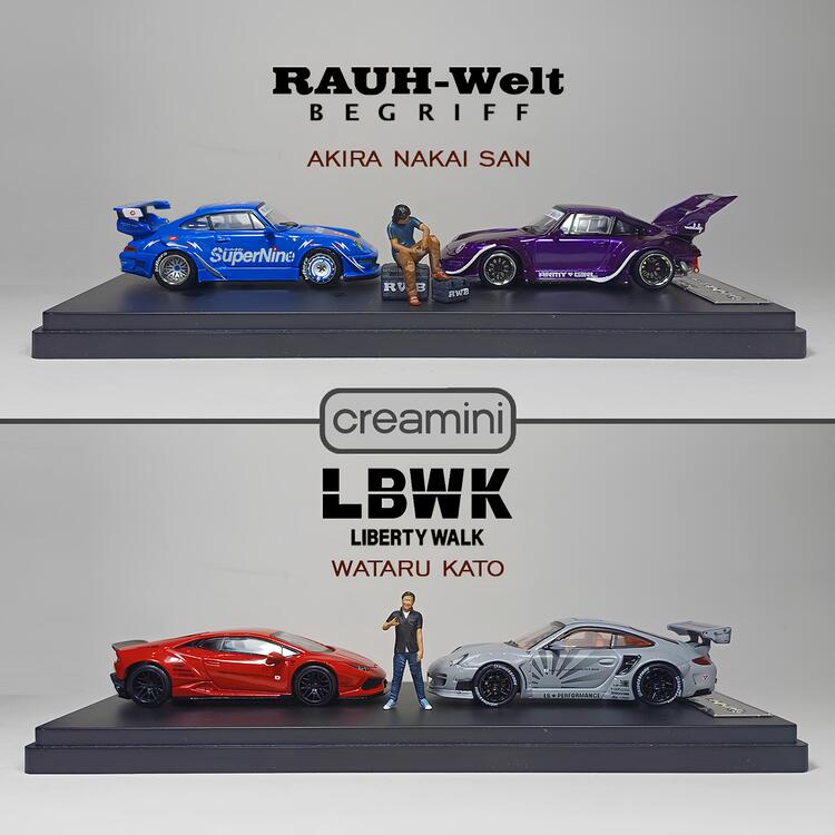 1:64 JDM Masters 1 Figür Set 