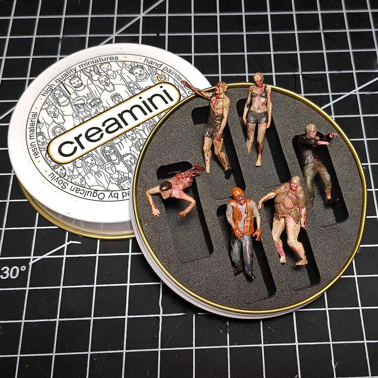1:64 The Walking Dead Zombies Figür Set 