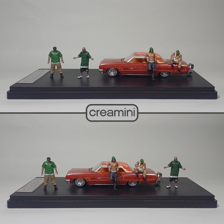 1:64 Street Roots Gangsta Figür Set 