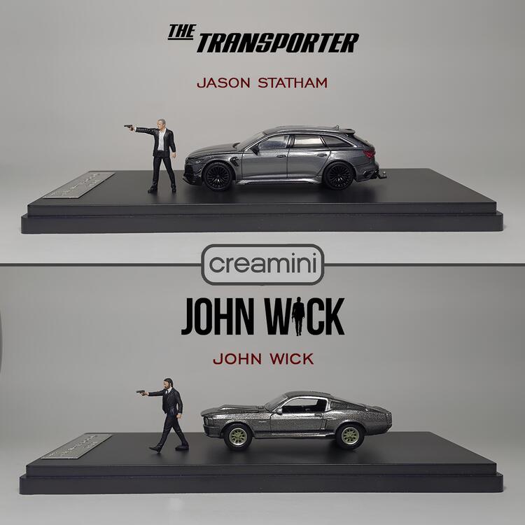 1:64 Movie Gentlemen Figür Set