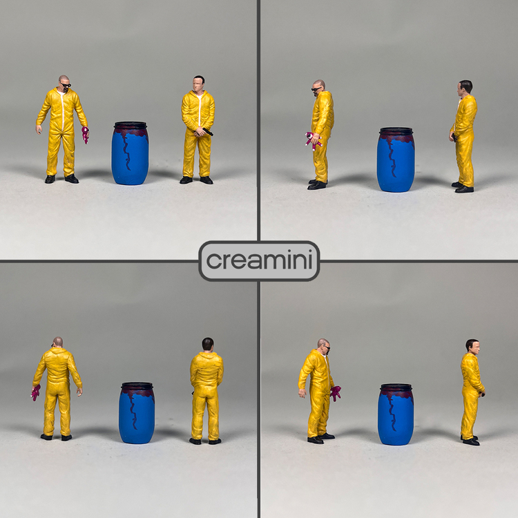 1:64 Breaking Bad 2 Figür Set