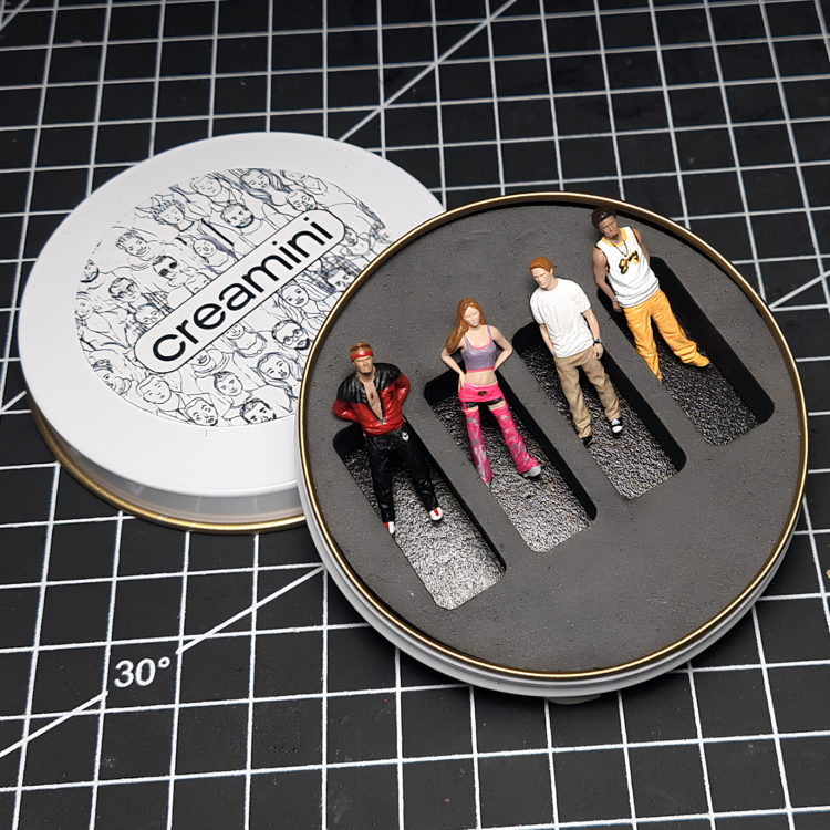 1:64 Fast And Furious Race Crew Figür Set