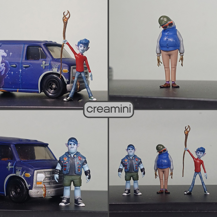 1:64 Onward Pixar Figür Set
