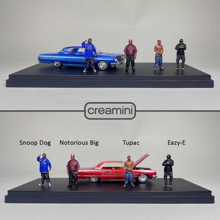 1:64 Rap Gods Figür Set 