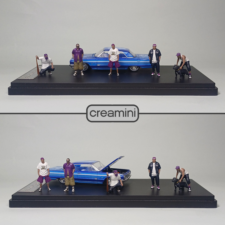 1:64 Vice Bloc Gangsta Figür Set 