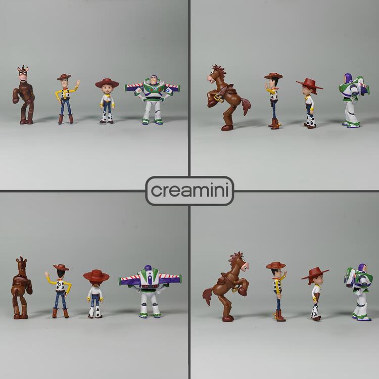 1:64 Toy Story Figür Set 