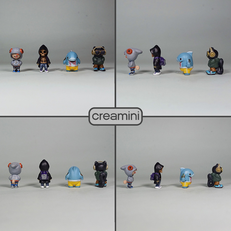 1:64 Weeny Boyz Figür Set 