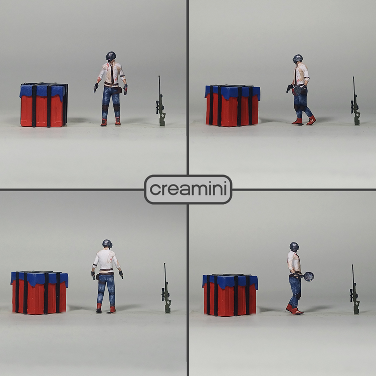 1:64 PUBG Figür Set