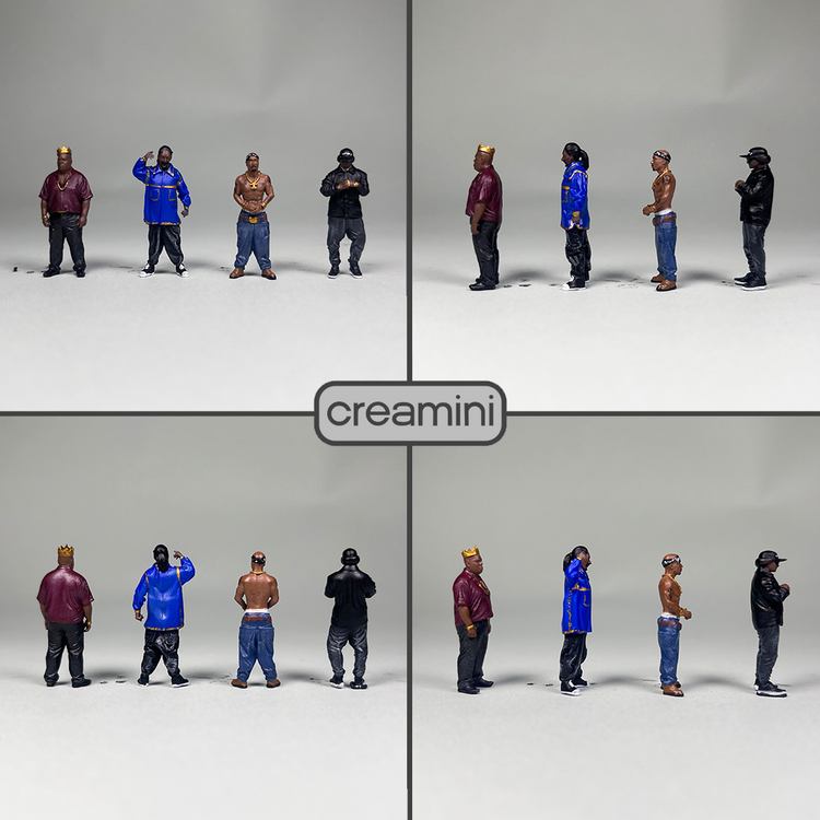 1:64 Rap Gods Figür Set 
