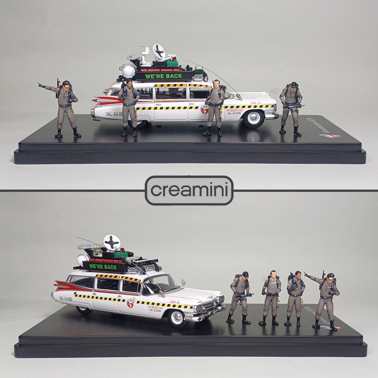 1:64 Ghost Busters 1 Figür Set 