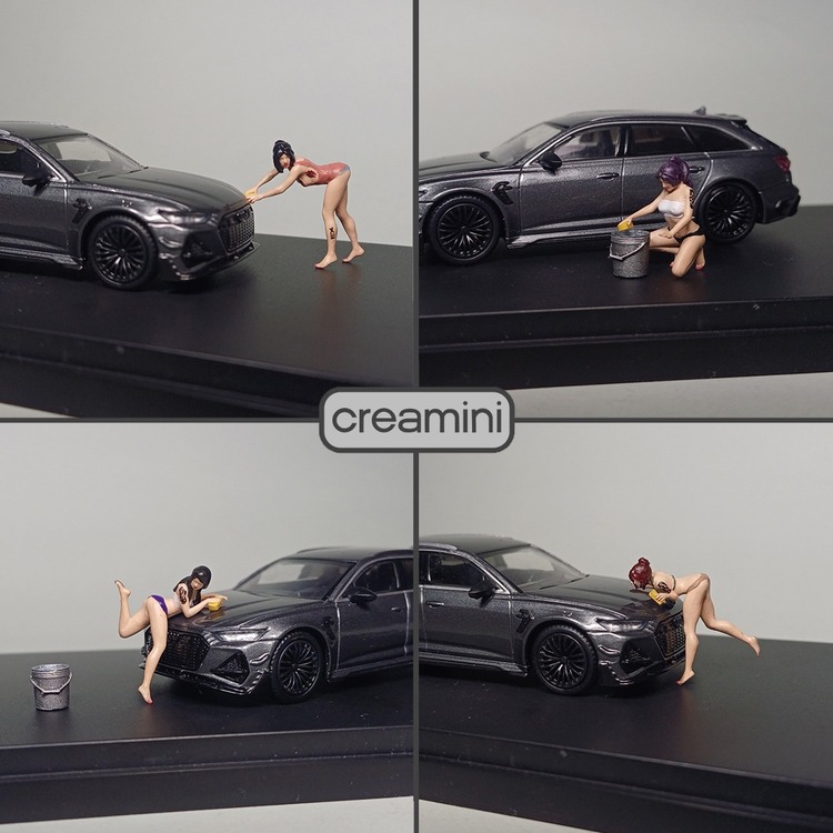 1:64 Hot Wash Figür Set 