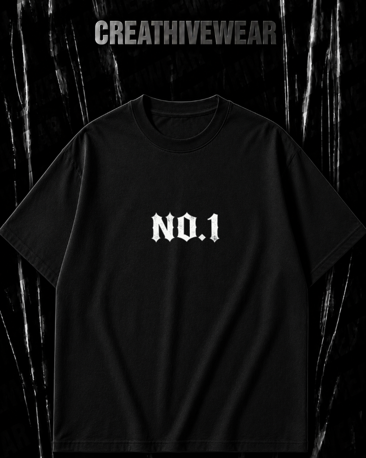 NO.1 Oversize Tişört
