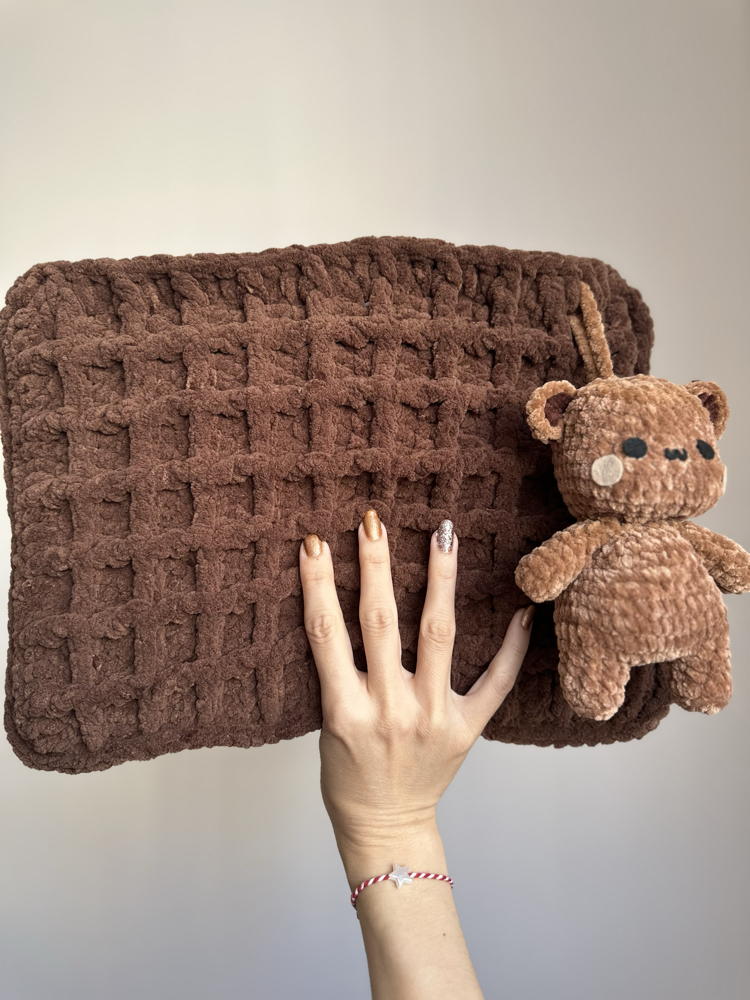 Waffle  Model Puf Tablet kılıfı   Dudu Ayıcık ile birlikte