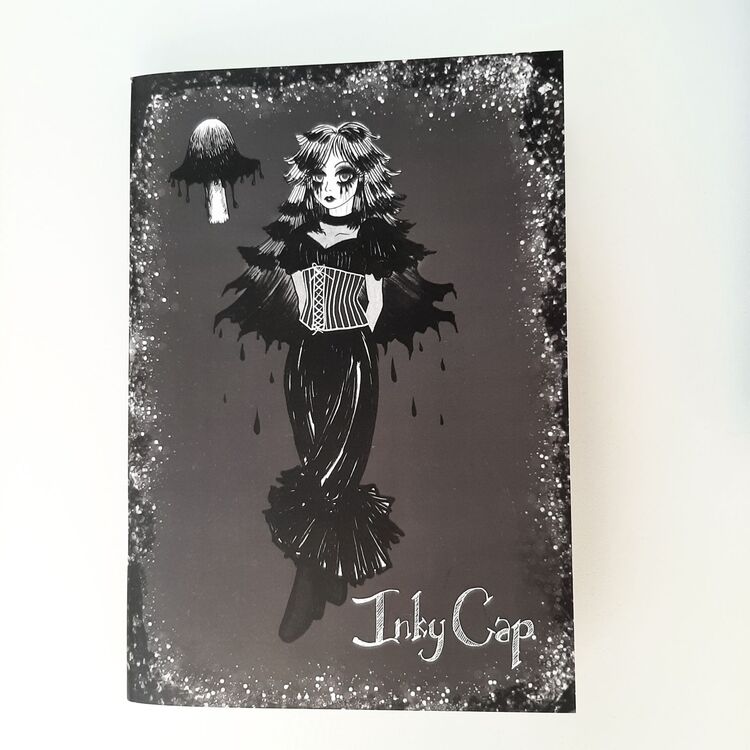 Çizgisiz A5 Defter (Inky Cap Mantarı)