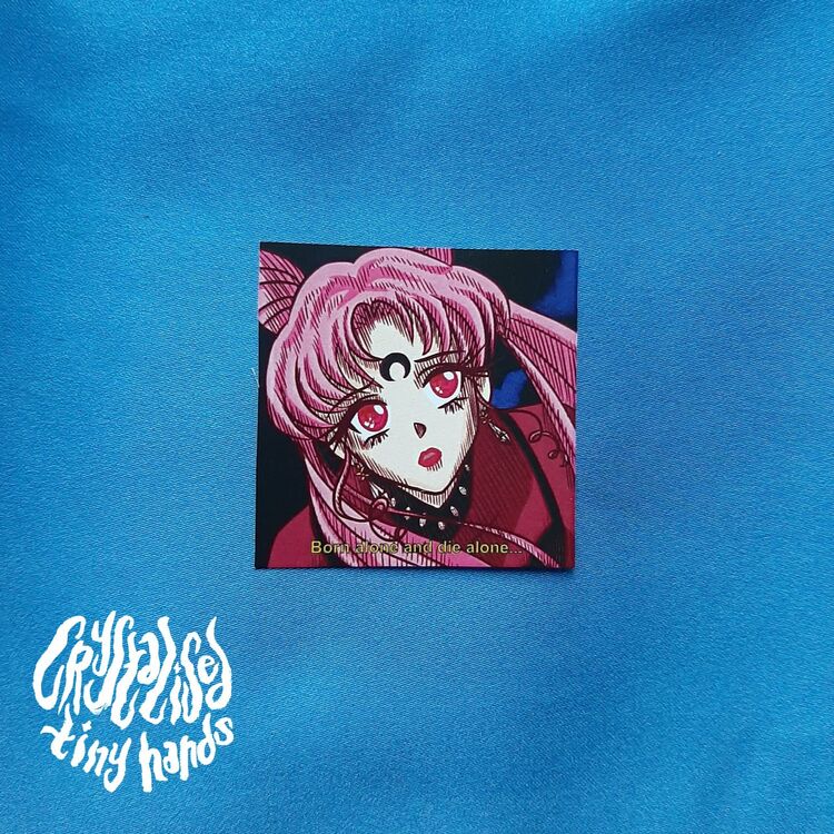 Black Lady Sticker
