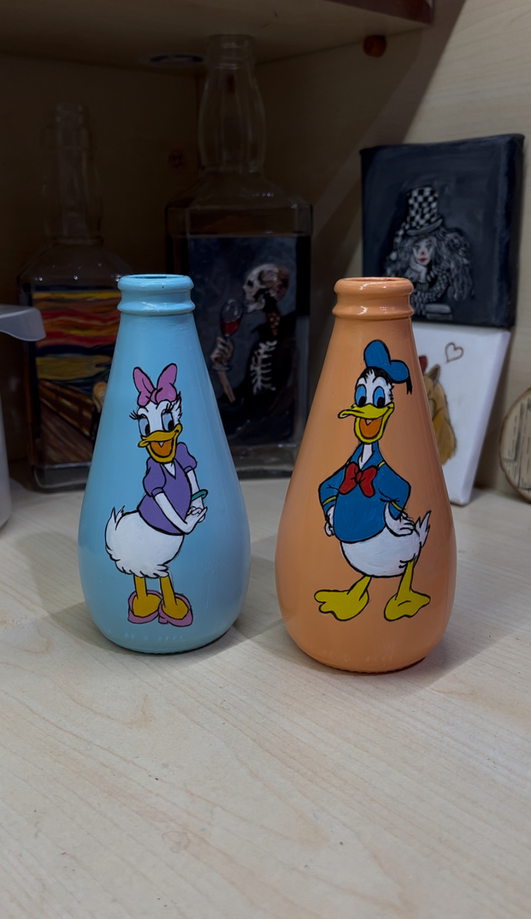 Donald & Daisy Duck şişe