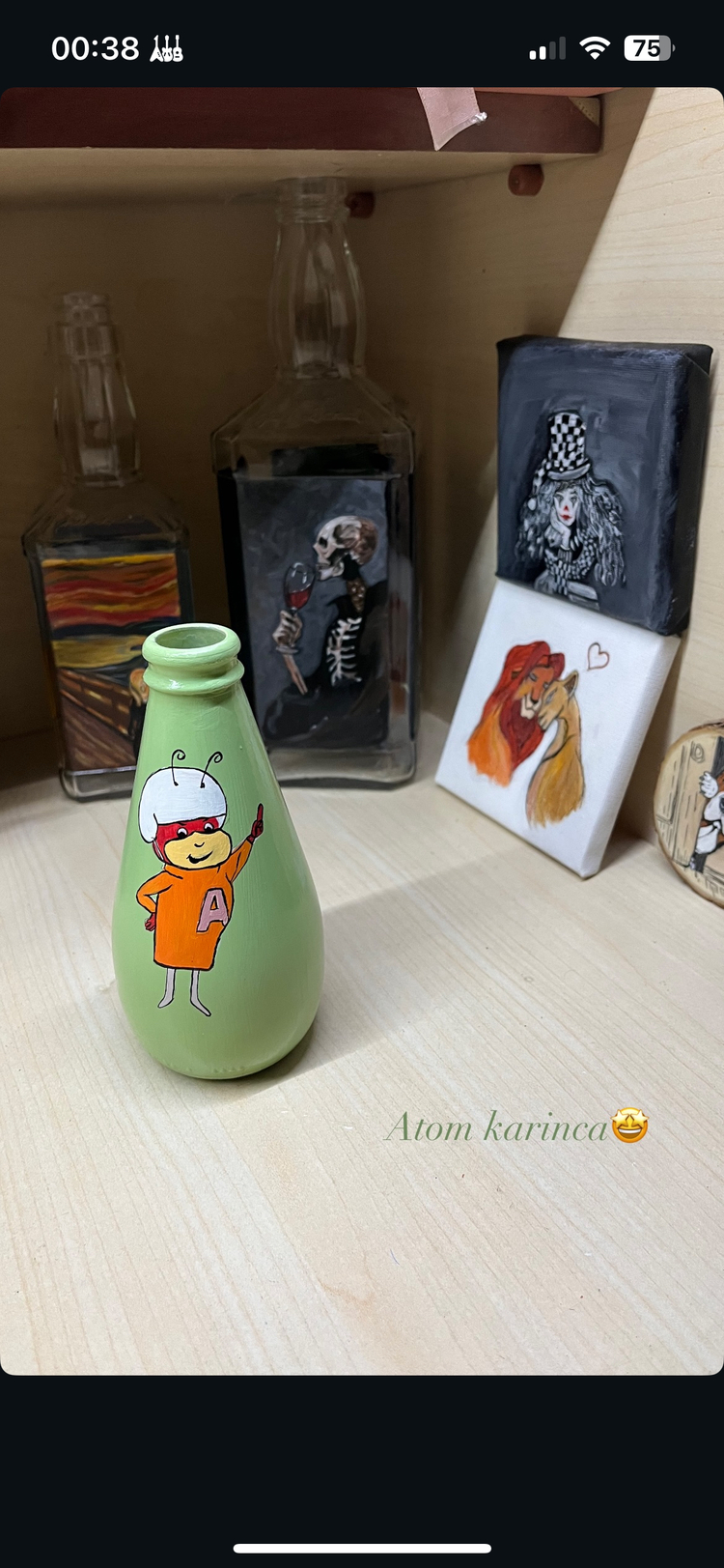 Atom karınca şişe