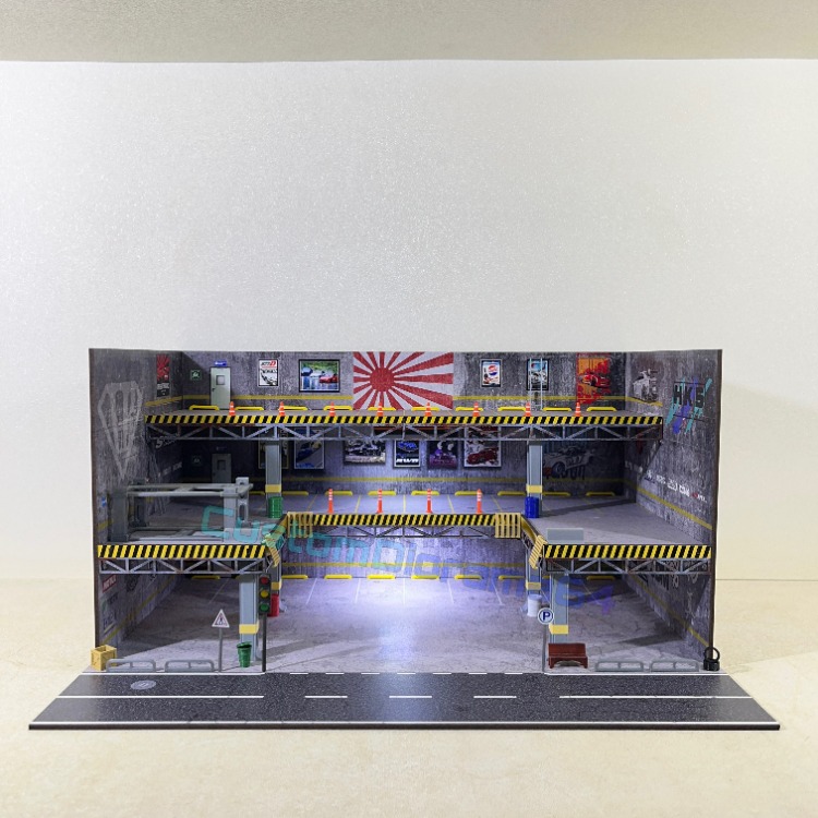 1:64 - Speedway Diorama Garaj