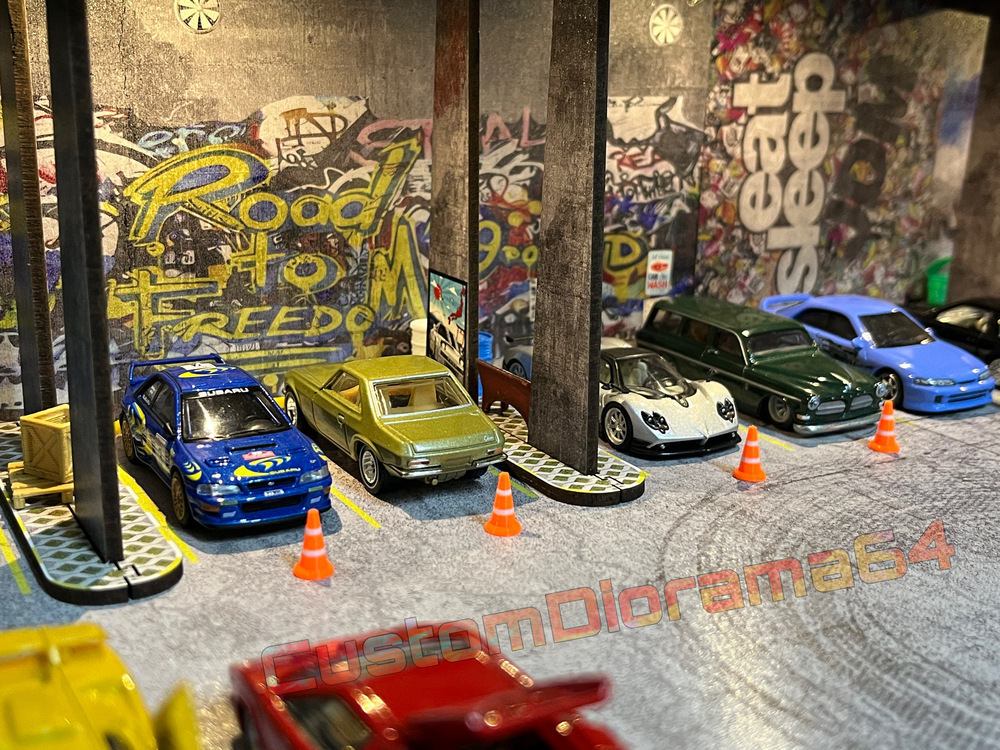 1:64 Ölçek - Underground Diorama