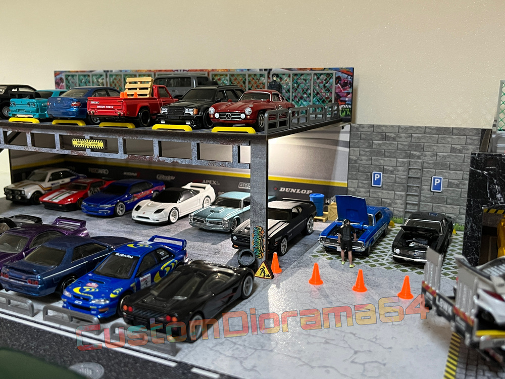1:64 - LBWK Diorama ve Katlı Garaj