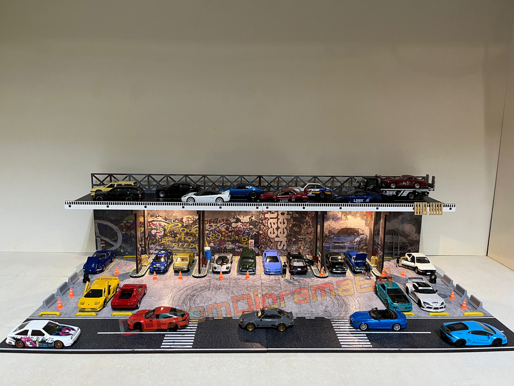 1:64 Ölçek - Underground Diorama