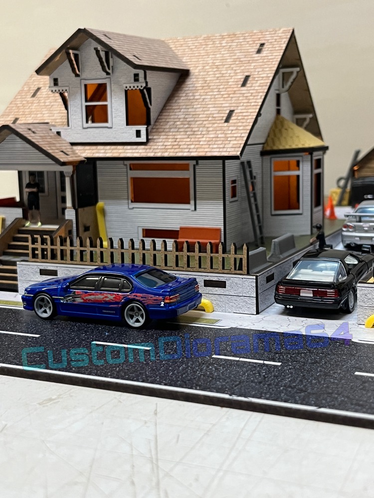 1:64 Ölçek - Toretto House Diorama