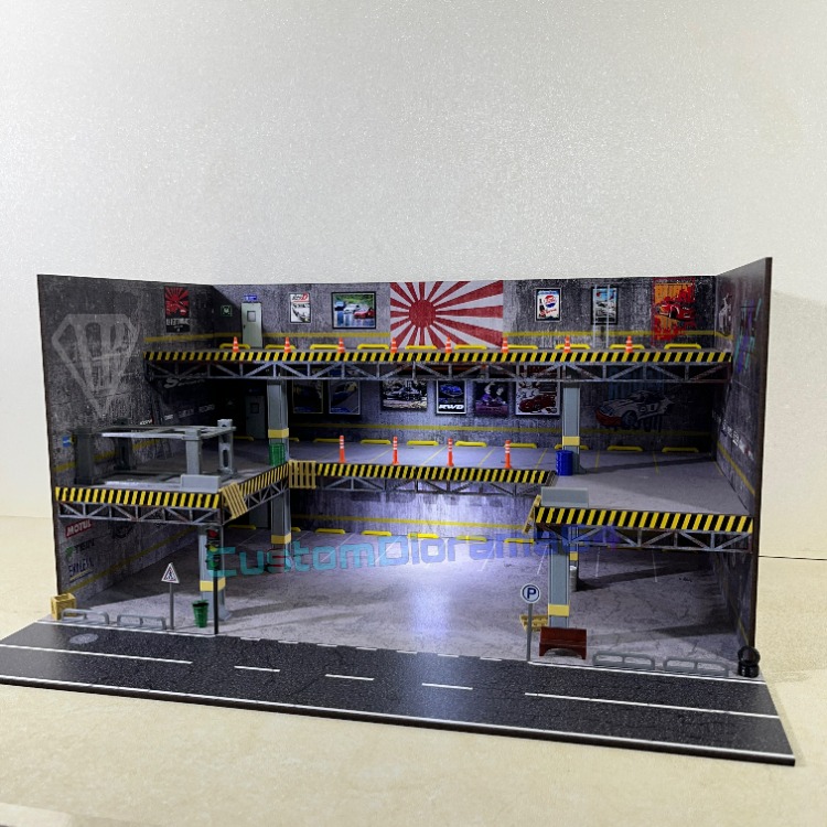 1:64 - Speedway Diorama Garaj