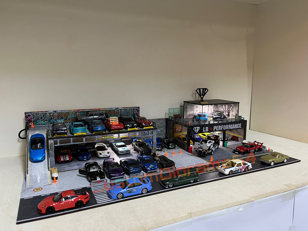 1:64 - LBWK Diorama ve Katlı Garaj