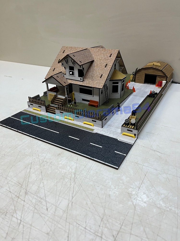 1:64 Ölçek - Toretto House Diorama