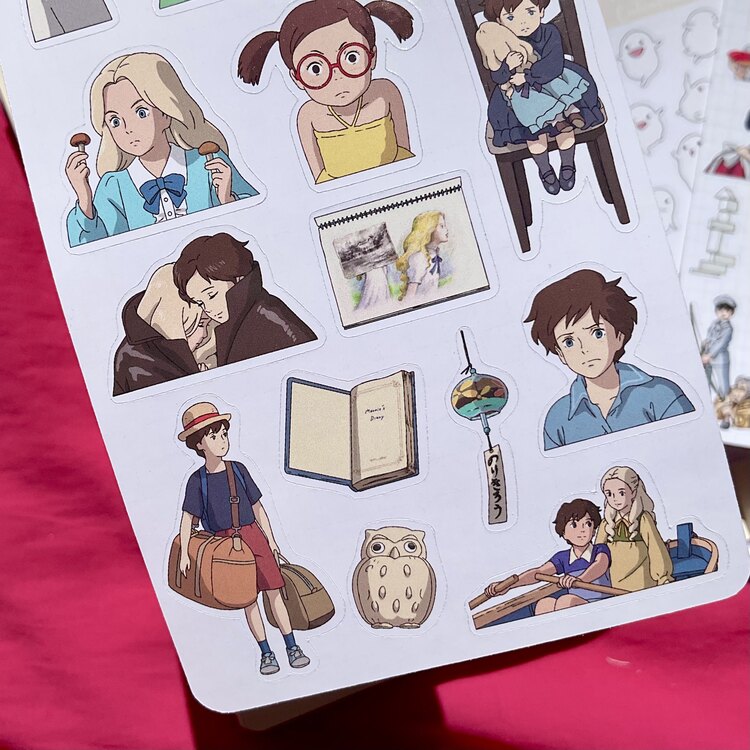 When Was Marnie Sticker Sheet