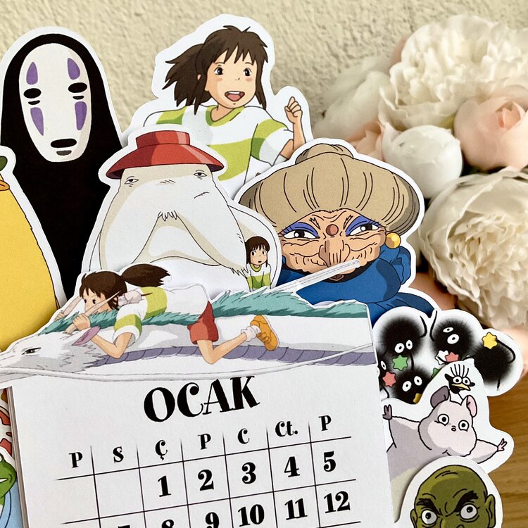 2026 Spirited Away Takvim