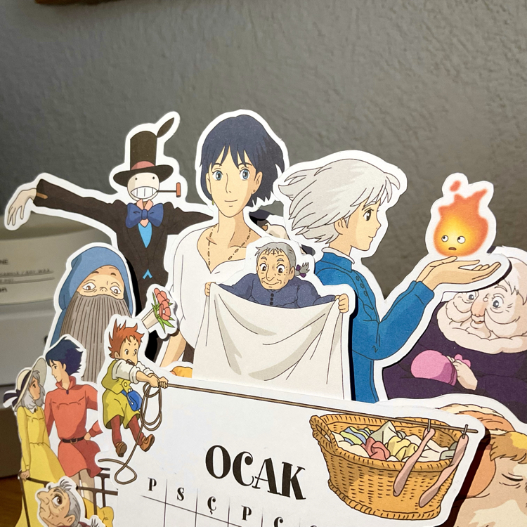 2026 Howl’s Moving Castle Takvim