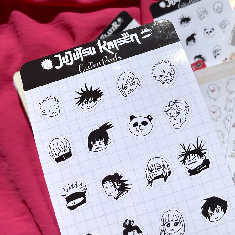 JJK Doodle Sticker Sheet