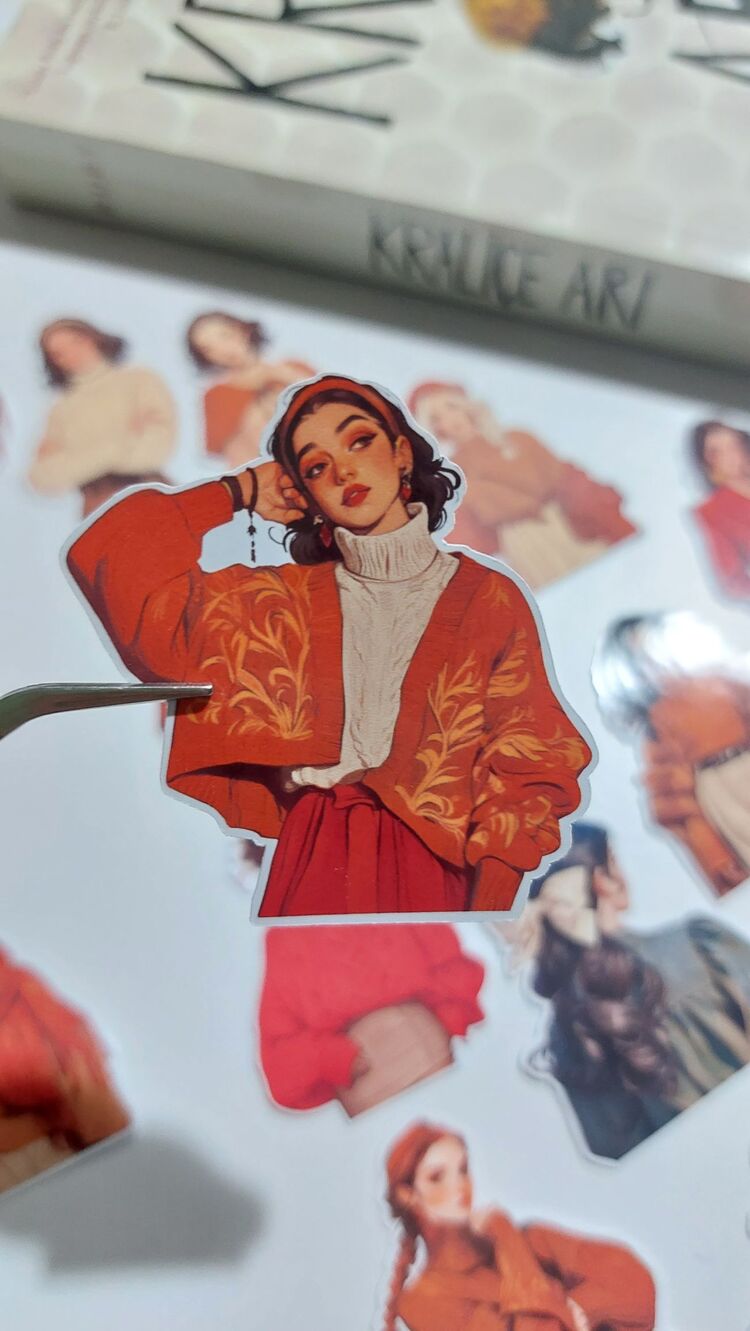 Fall vibe sticker 