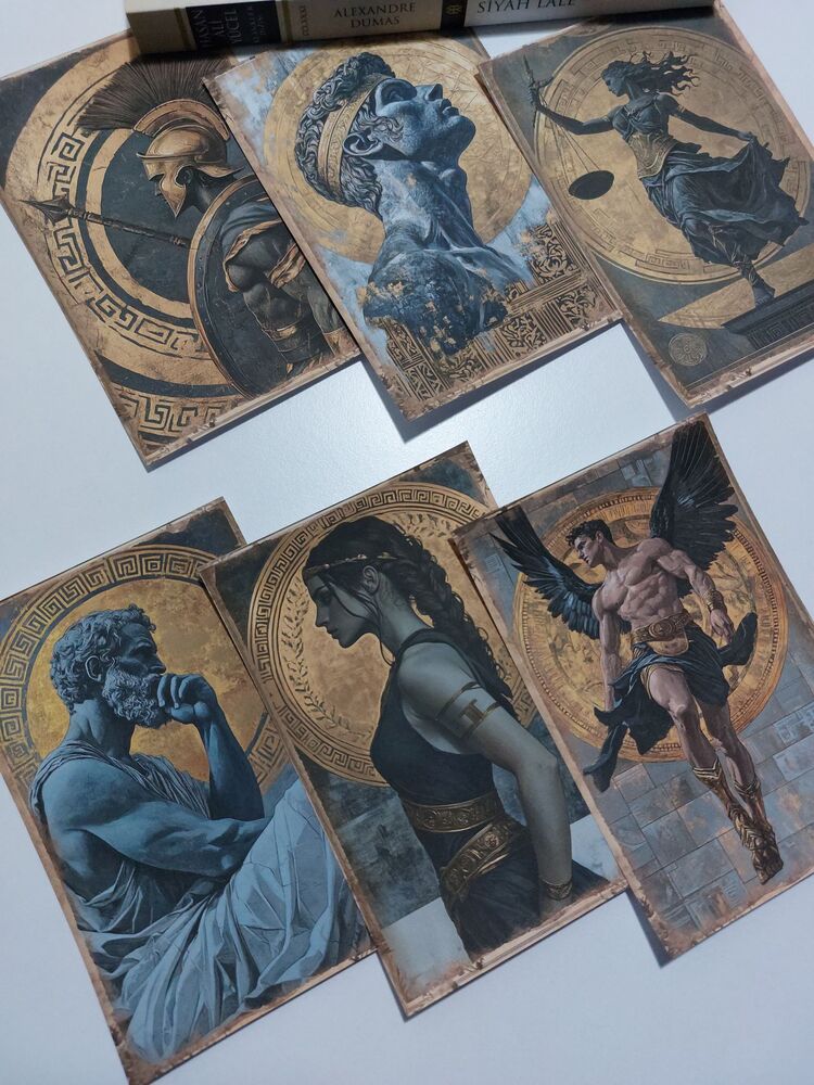 Golden Greek paper