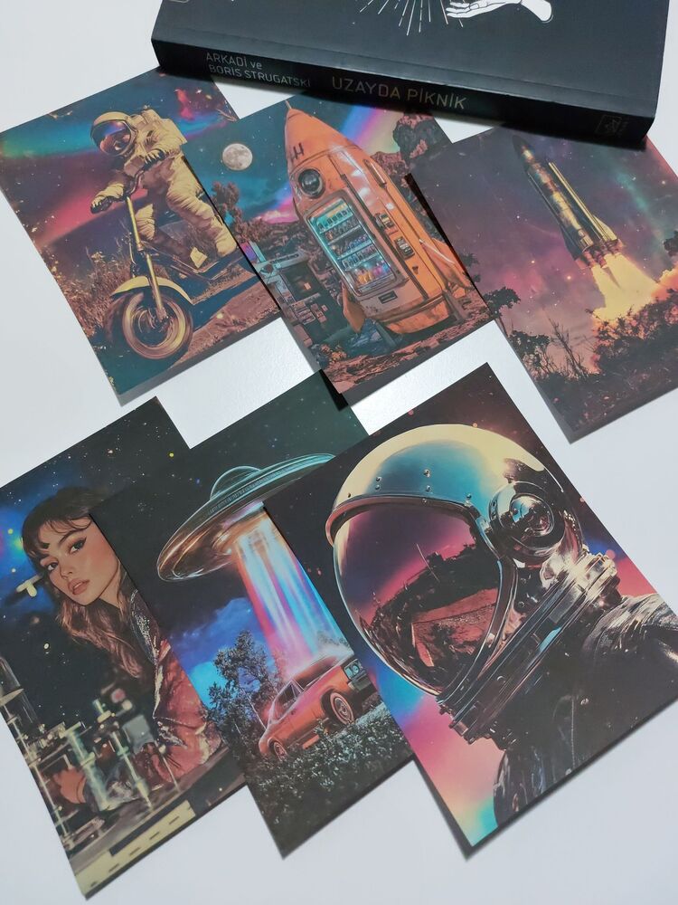 Retro space paper