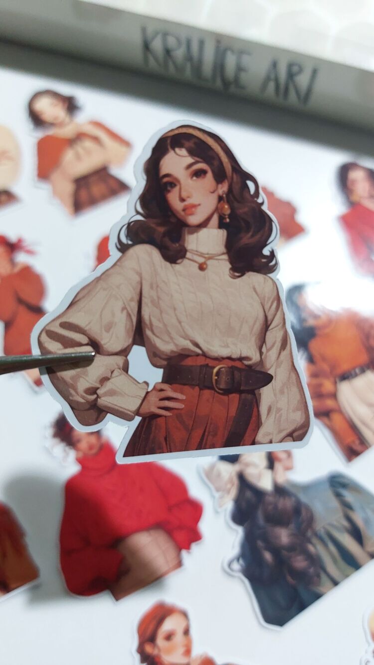 Fall vibe sticker 