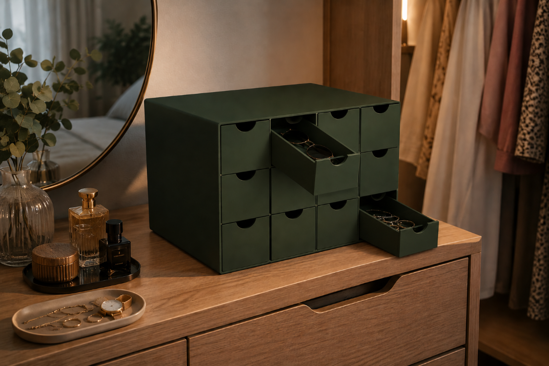 Storage Box - 12 Compartment Organizer