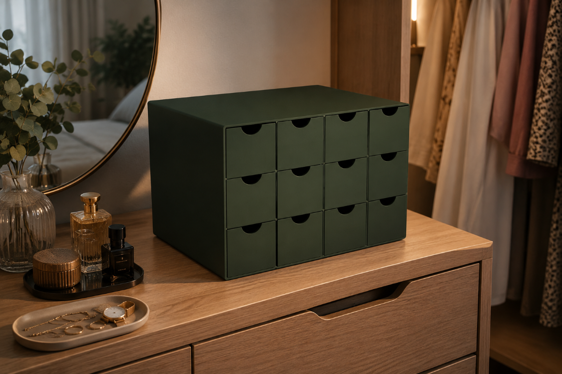 Storage Box - 12 Compartment Organizer