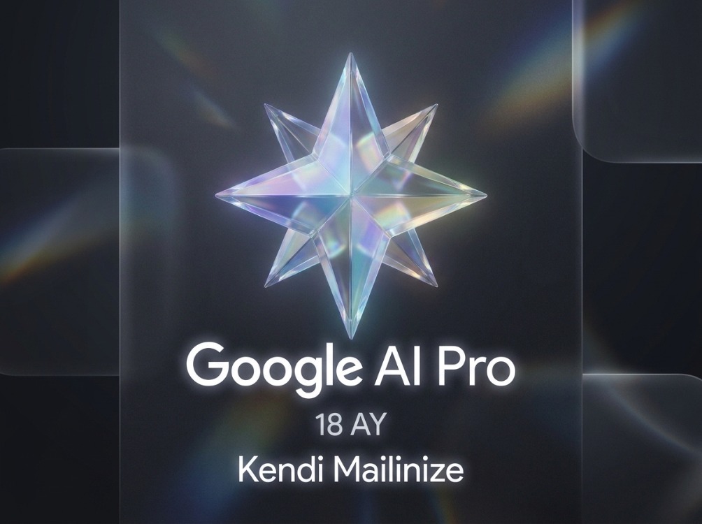 18 Aylık Gemini Pro