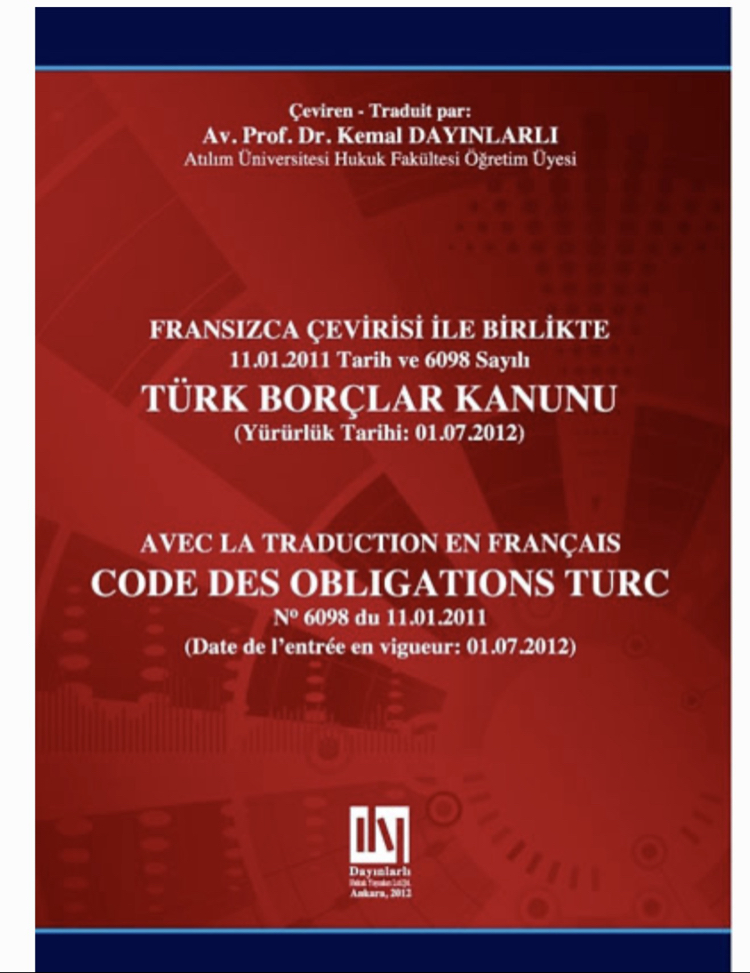 Türk borçlar kanunu 