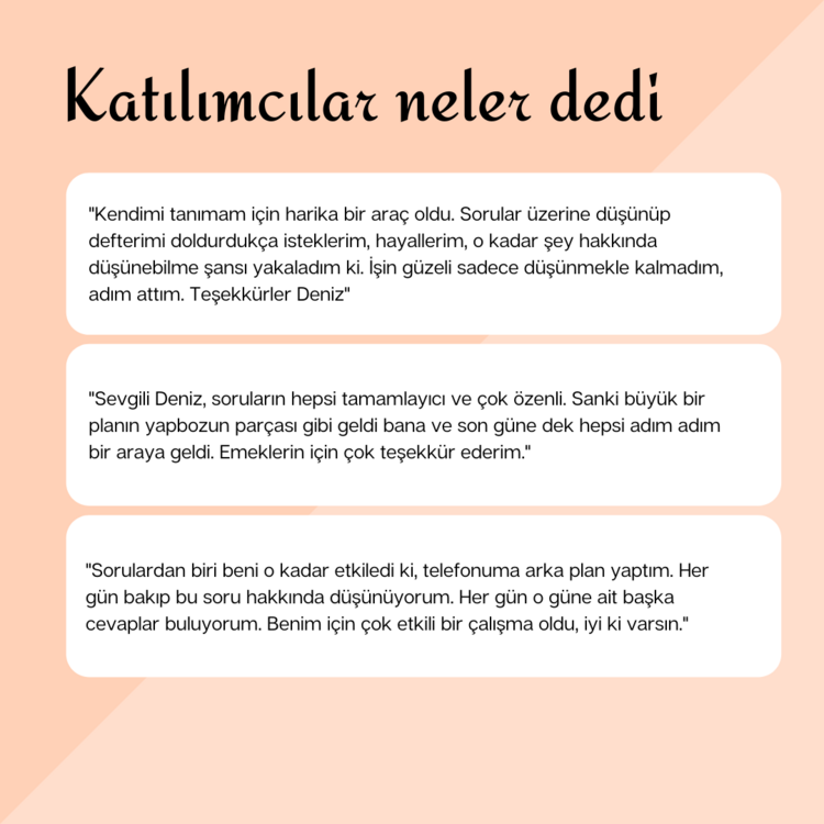 101 Soruyla Kendini Keşfet (Aldığın Gün Elinde)