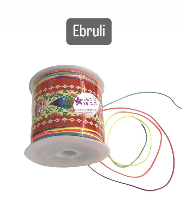 Paraşüt İpi 0,8 mm Ebruli