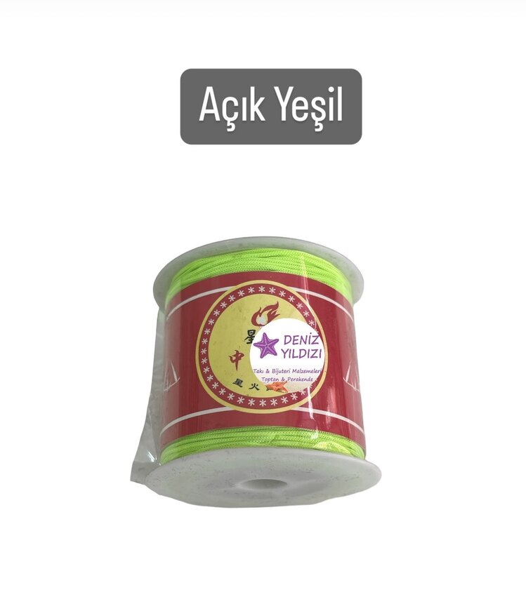 Paraşüt İpi 0,8 mm Açık Yeşil