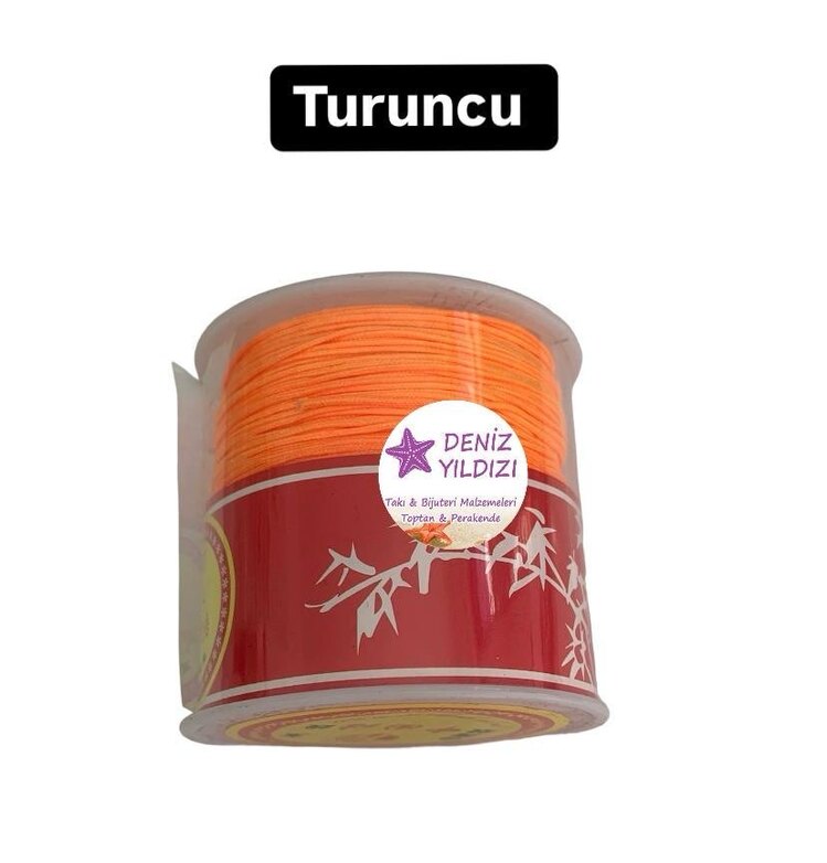 Paraşüt İpi 0,8 mm Turuncu