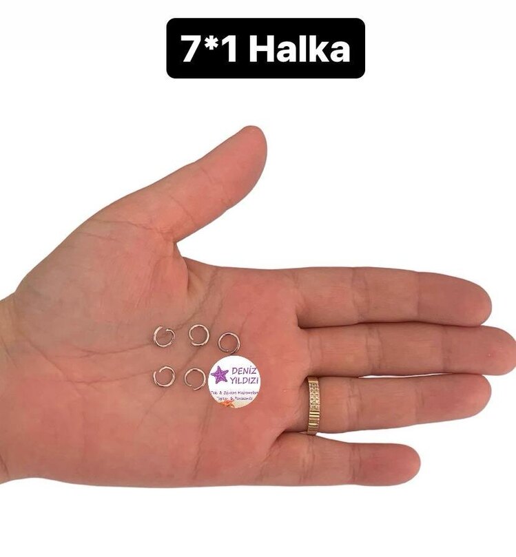 Çelik Yuvarlak Halka 7*1