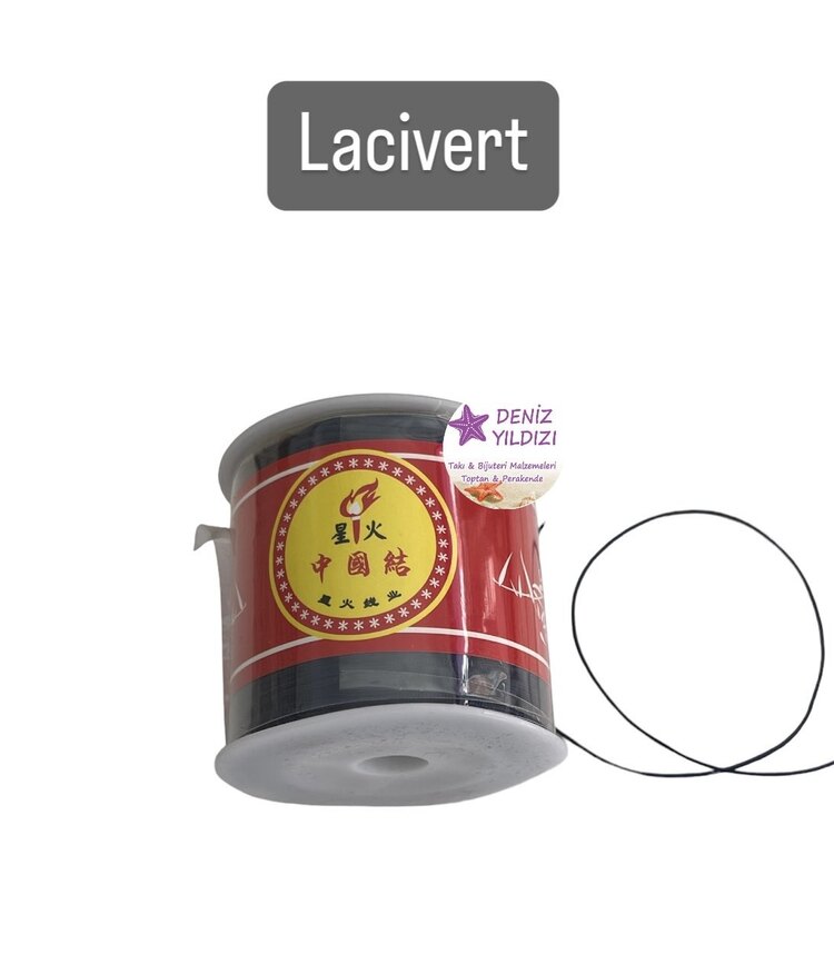 Paraşüt İpi 0,8 mm Lacivert