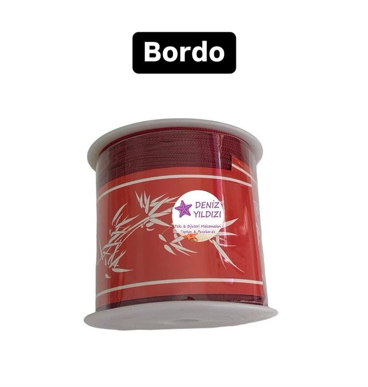 Paraşüt İpi 0,8 mm Bordo
